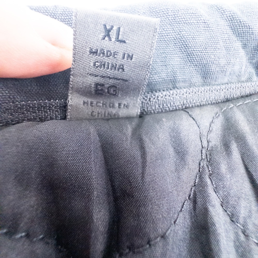 Levi Strauss Mens XL Military Field Jacket Washed Black Cotton Utility Coat - Picture 3 of 15